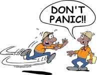 Don't panic