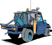 Dewatering vehicle