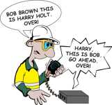 Bob brown this is harry holt over rta