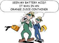 Seen my battery acid