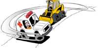 Give way to em bobcat