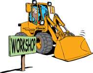 Front end loader park workshop