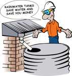 Rainwater tanks save