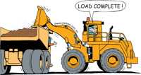Load complete 2 front end loader
