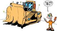 Dozer D11 tag it