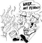 Water not petrol