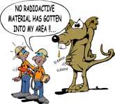 No radioactive material